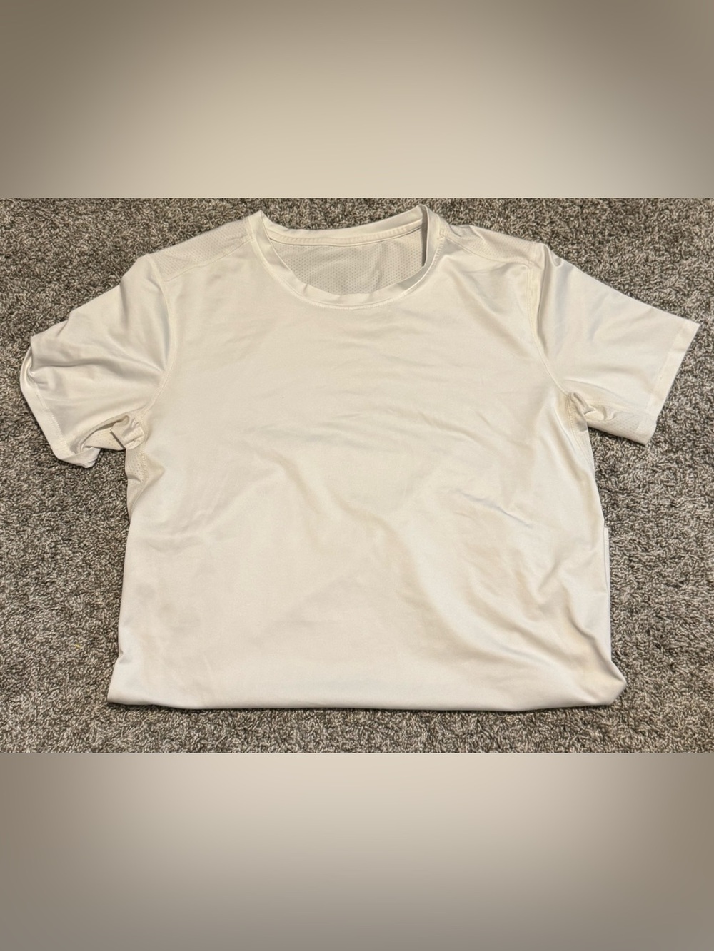 Lululemon Crewneck Tee in Off-White